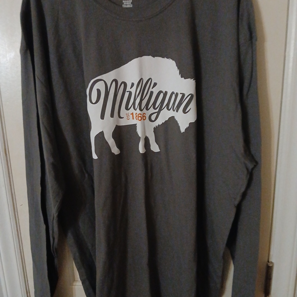 Gray Long Sleeve Tee